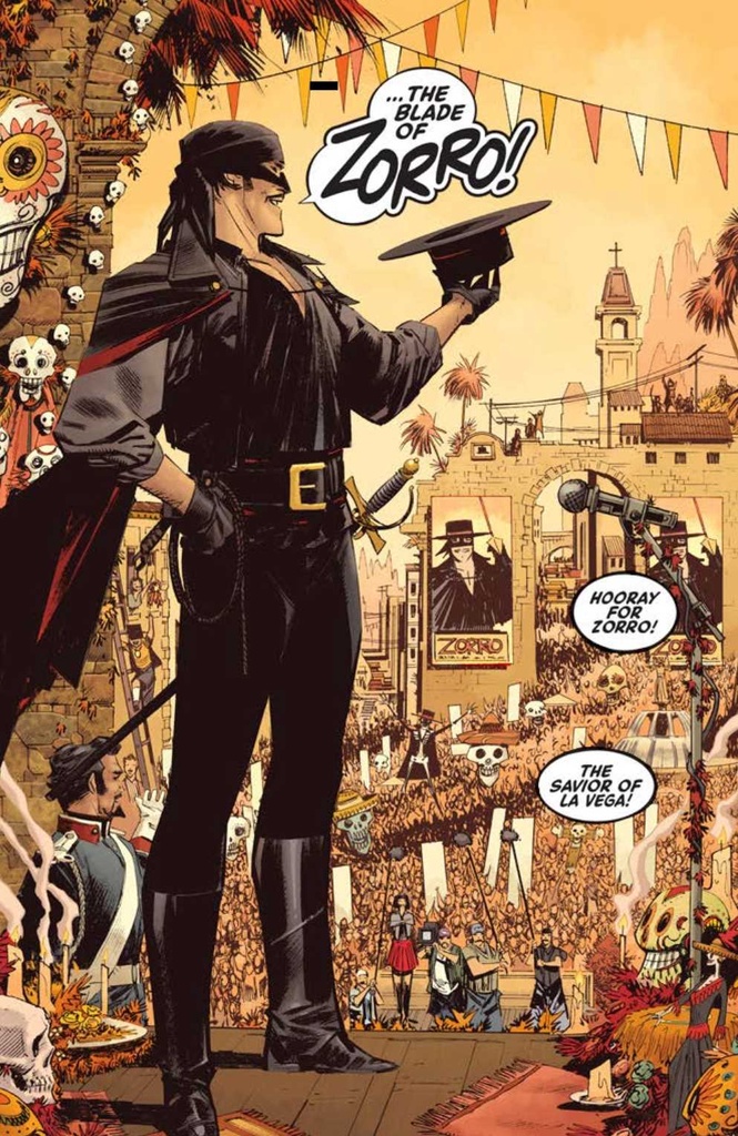 ZORRO MAN OF THE DEAD #1 (OF 4) CVR A MURPHY (MR)