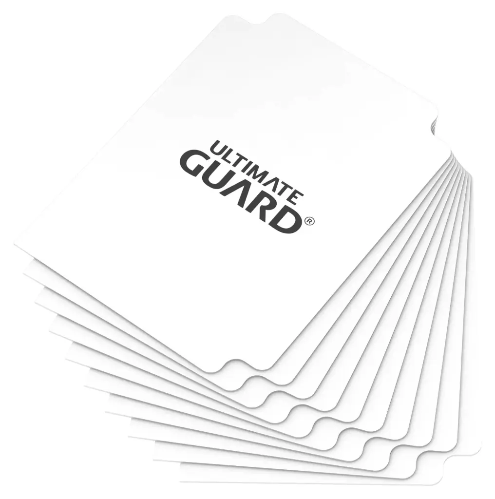  Ultimate Guard Card Dividers
 Standard Size White (Pack of 10)