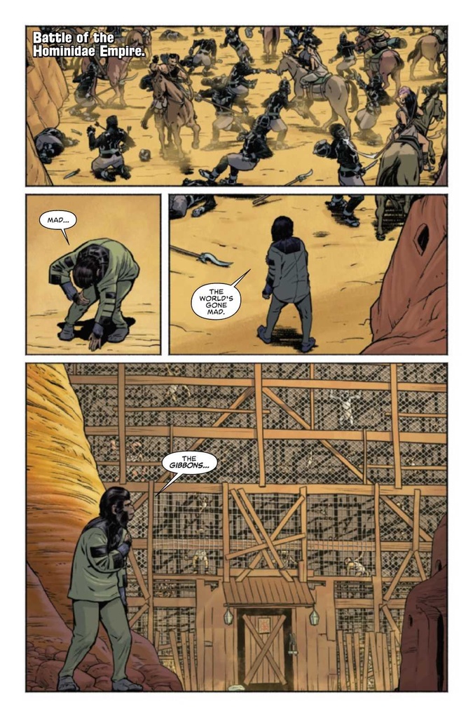 BEWARE THE PLANET OF THE APES #4 RAMON ROSANAS VAR