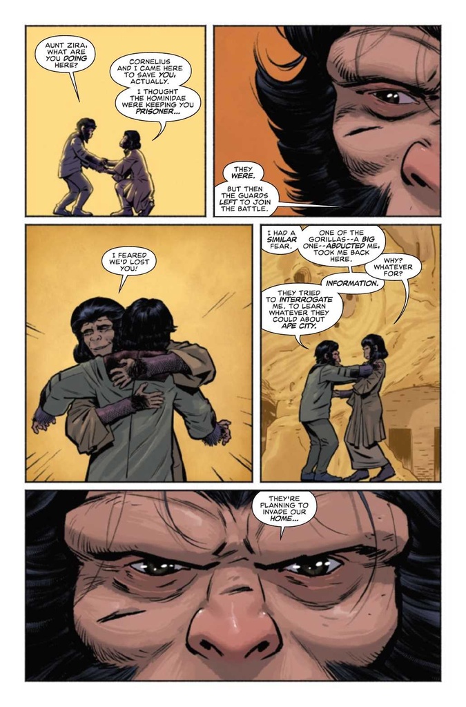 BEWARE THE PLANET OF THE APES #4 RAMON ROSANAS VAR