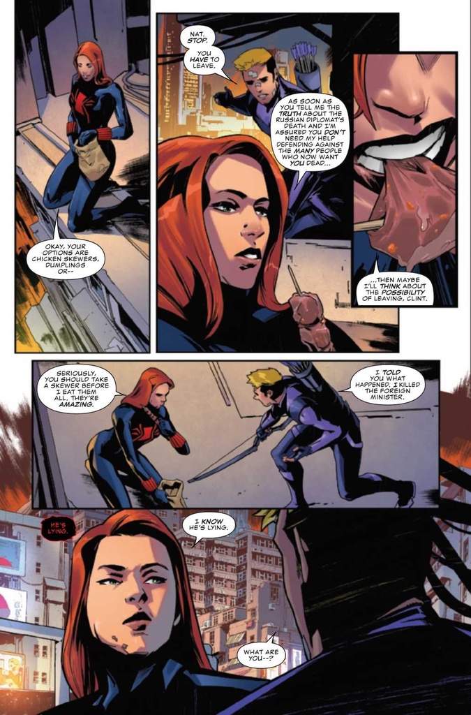 BLACK WIDOW AND HAWKEYE #2 JESUS SAIZ VAR