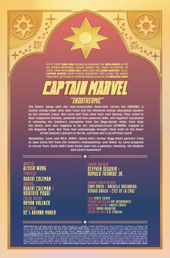 CAPTAIN MARVEL #8