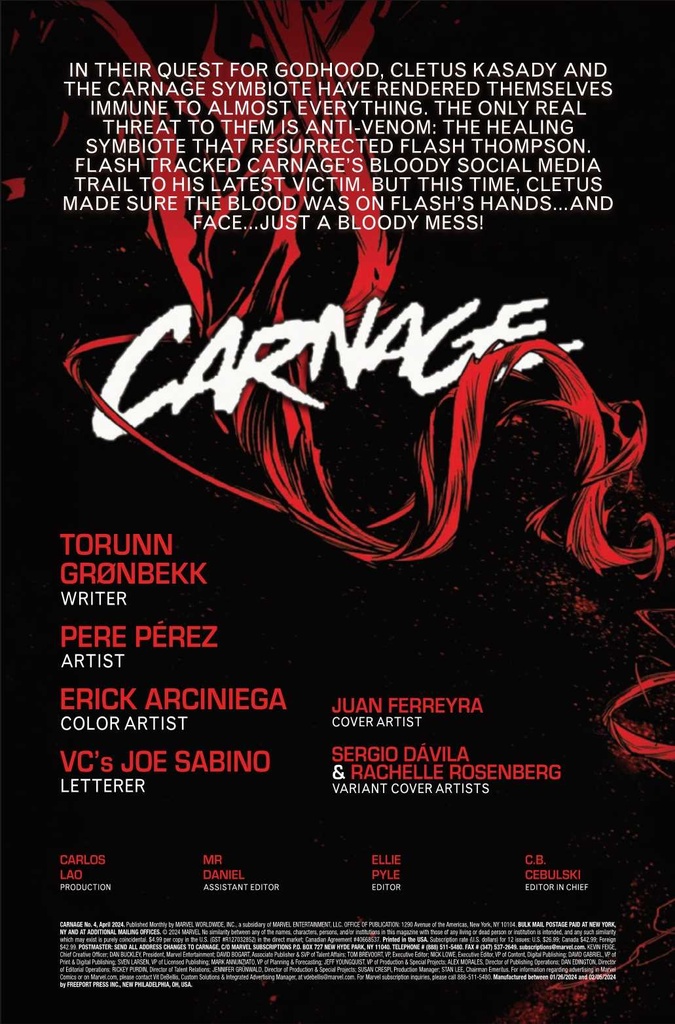 CARNAGE #4