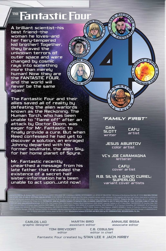 FANTASTIC FOUR #46