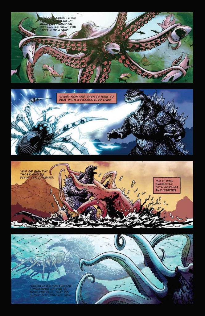 GODZILLA HERE THERE BE DRAGONS #5 CVR A MIRANDA