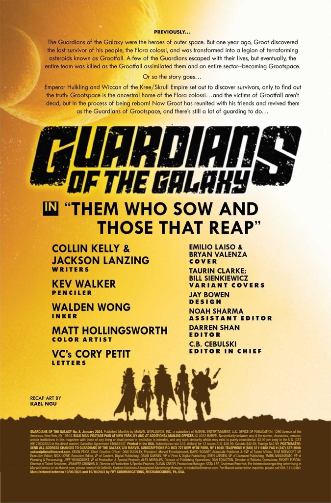 GUARDIANS OF THE GALAXY #8