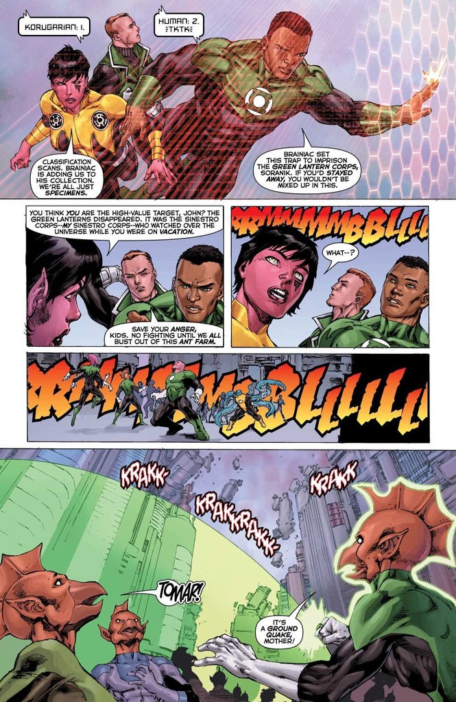 HAL JORDAN AND THE GREEN LANTERN CORPS #10