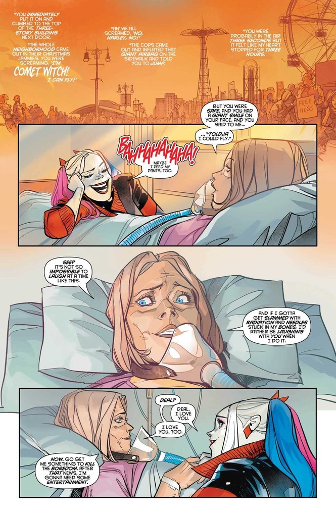 HARLEY QUINN #63 YOTV THE OFFER