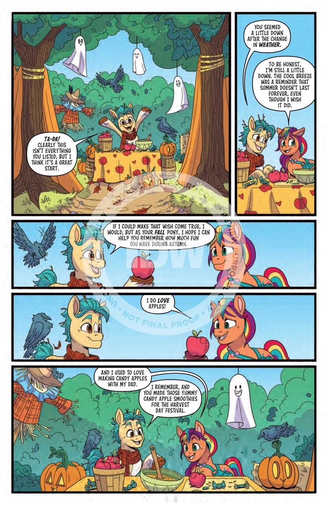 IDW ENDLESS SUMMER MY LITTLE PONY CVR B LAWRENCE