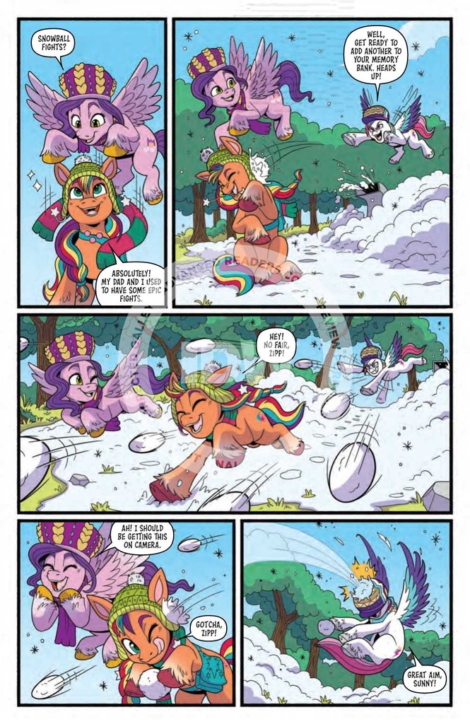 IDW ENDLESS SUMMER MY LITTLE PONY CVR B LAWRENCE