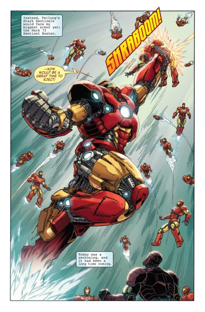 INVINCIBLE IRON MAN #16 CHRIS ALLEN STORMBREAKERS VAR