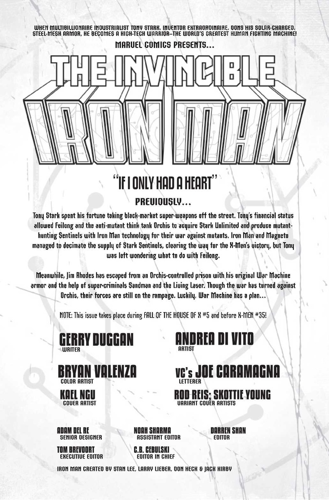 INVINCIBLE IRON MAN #19 ROD REIS IRON PATRIOT VAR