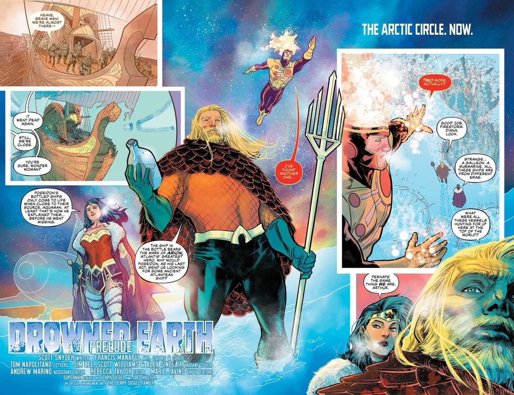 JUSTICE LEAGUE #10 FOIL (DROWNED EARTH)