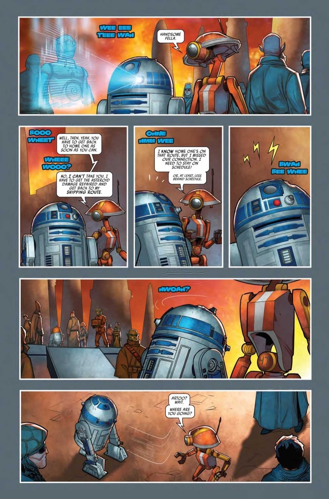 STAR WARS DARK DROIDS D-SQUAD #1