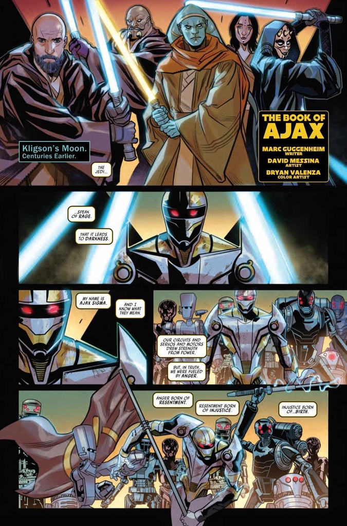 STAR WARS DARK DROIDS D-SQUAD #1