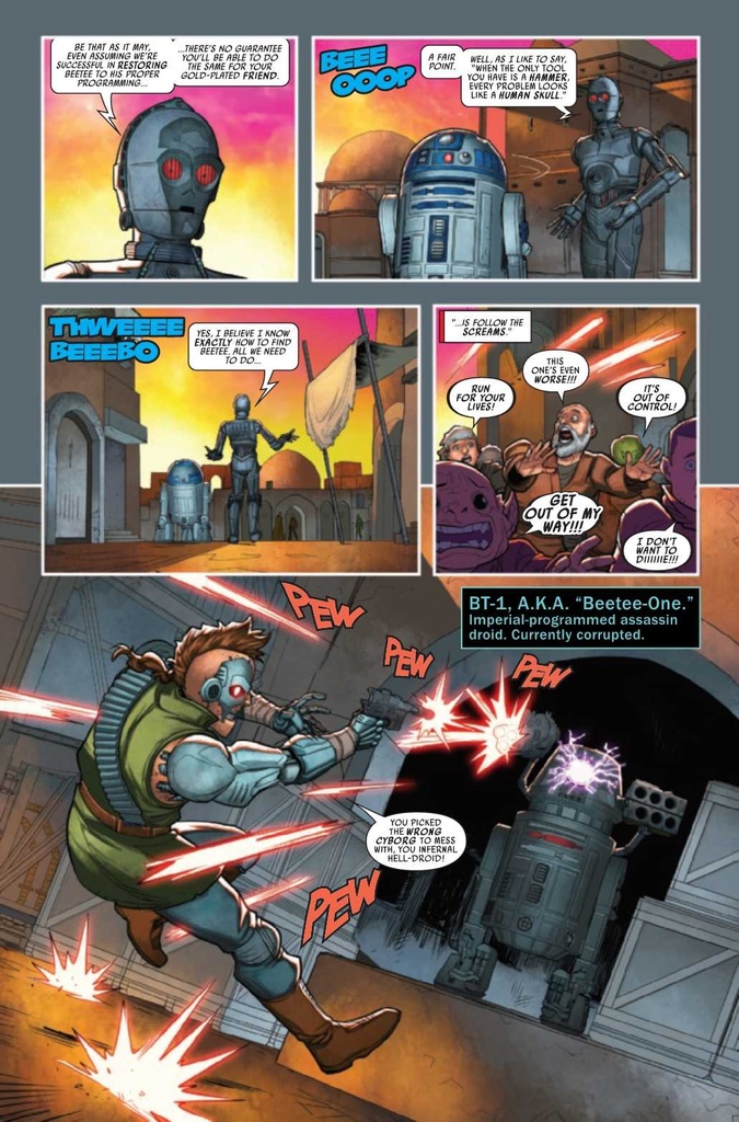 STAR WARS DARK DROIDS D-SQUAD #2