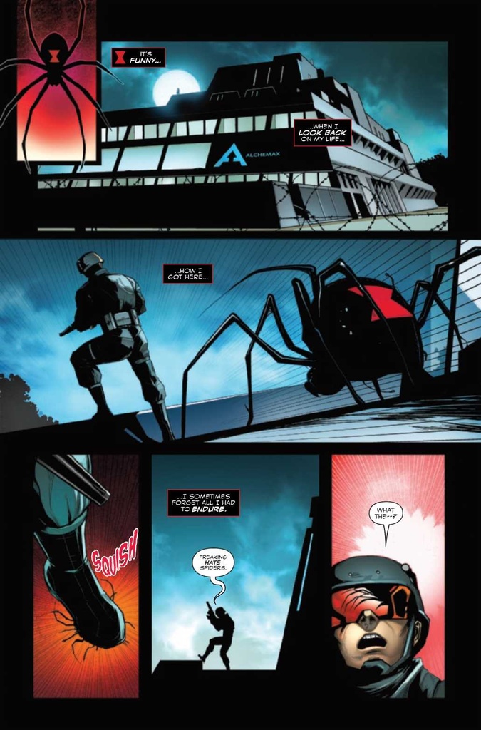 BLACK WIDOW VENOMOUS #1