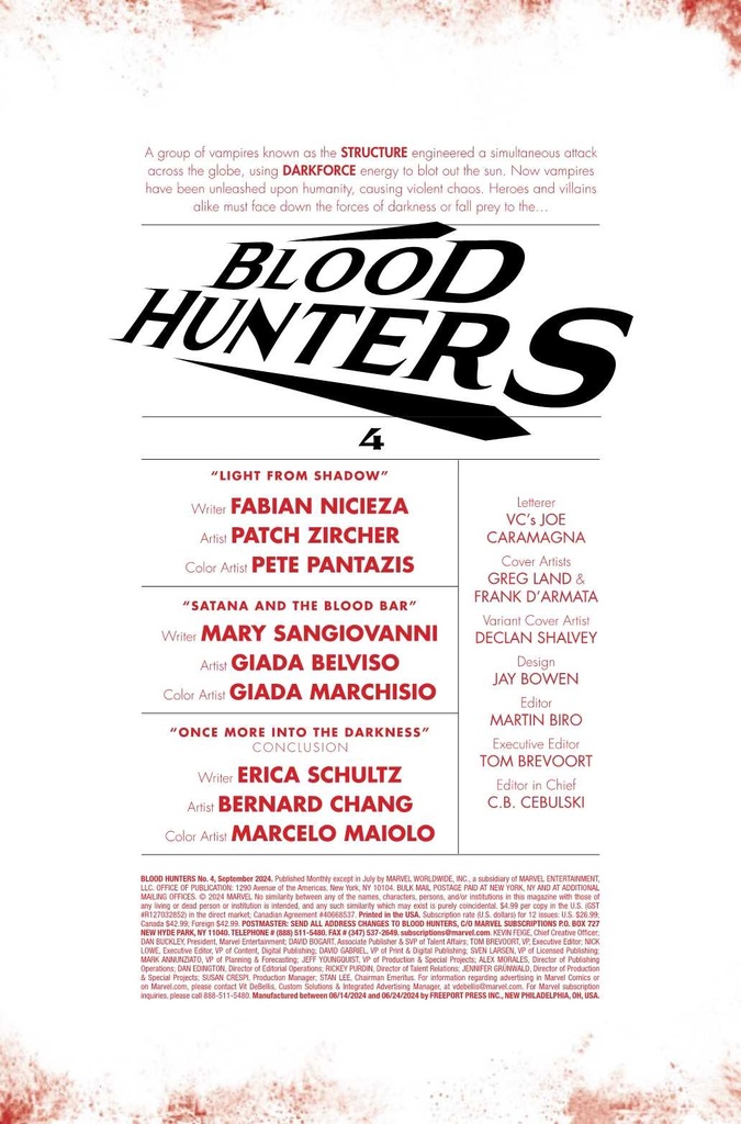 BLOOD HUNTERS #4