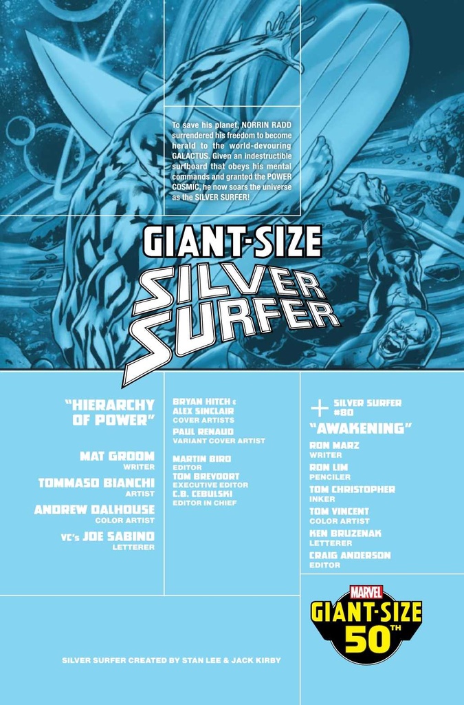 GIANT-SIZE SILVER SURFER #1