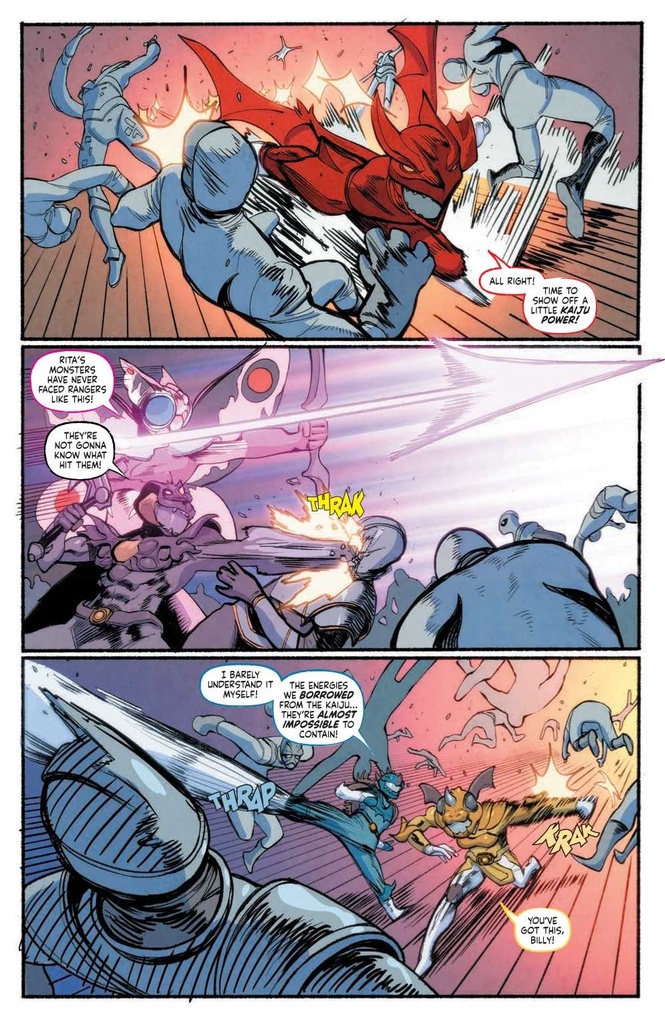 GODZILLA VS MMPR II #4 CVR A RIVAS