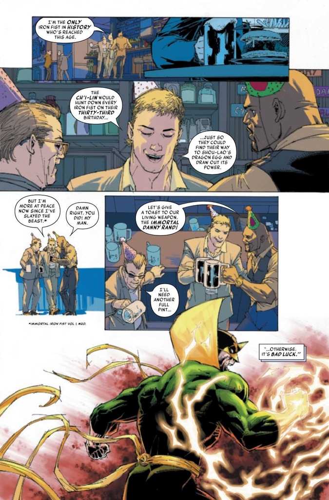 IRON FIST 50TH ANN SPECIAL #1