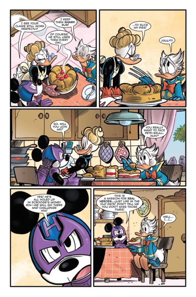 MARVEL DISNEY WHAT IF DONALD DUCK BECAME WOLVERINE #1 VAR