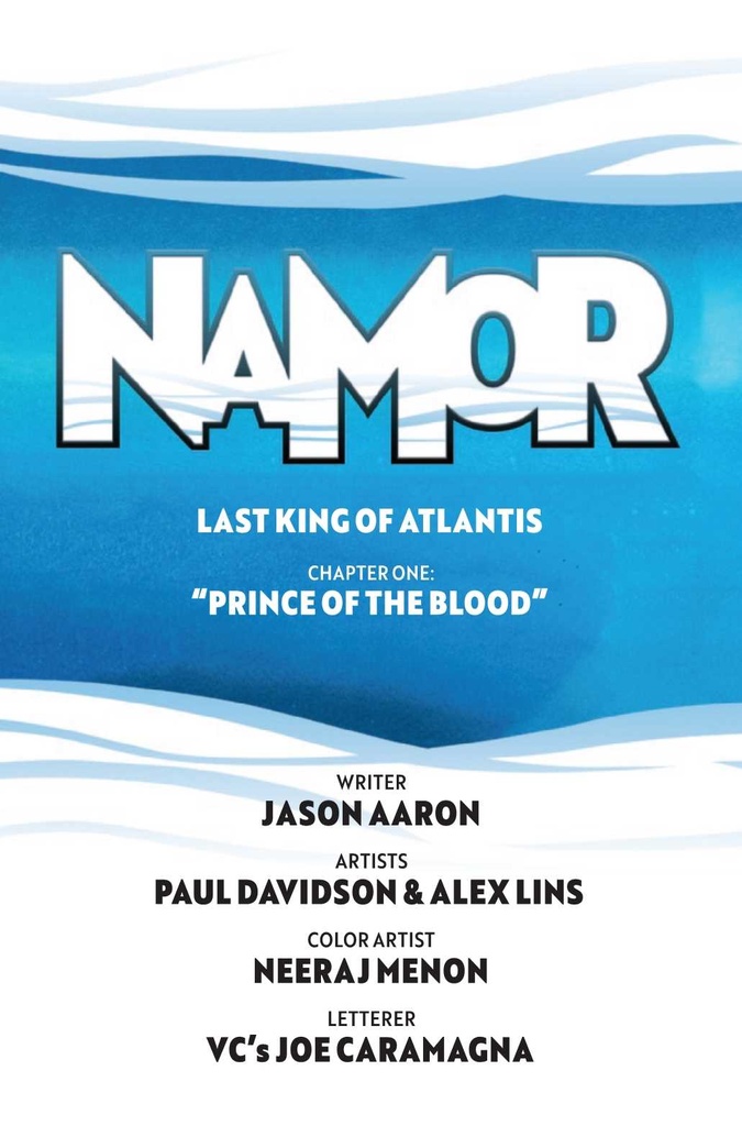 NAMOR #1 TBD ARTIST VAR