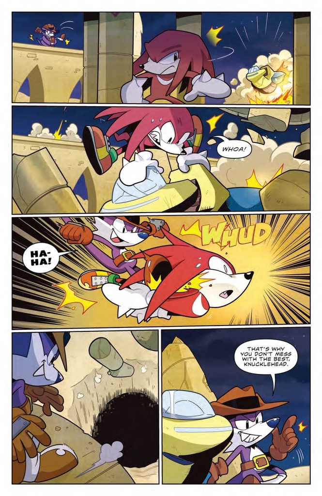 SONIC THE HEDGEHOG FANG HUNTER #2 CVR A HAMMERSTROM