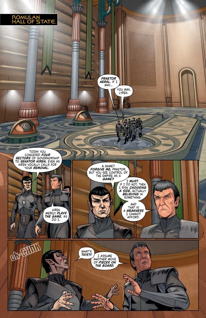 STAR TREK DEFIANT #17 CVR A UNZUETA