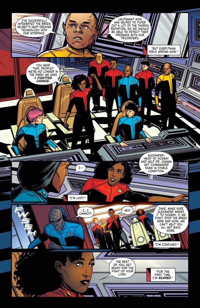 STAR TREK SONS OF STAR TREK #4 CVR A BARTOK