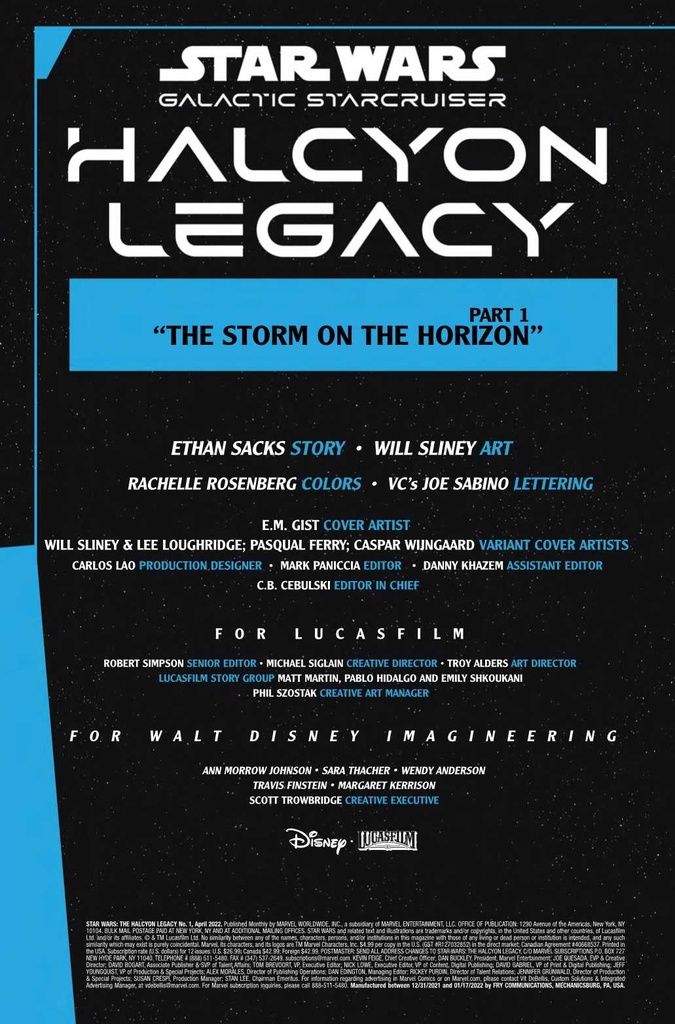 STAR WARS HALCYON LEGACY #1 (OF 5)