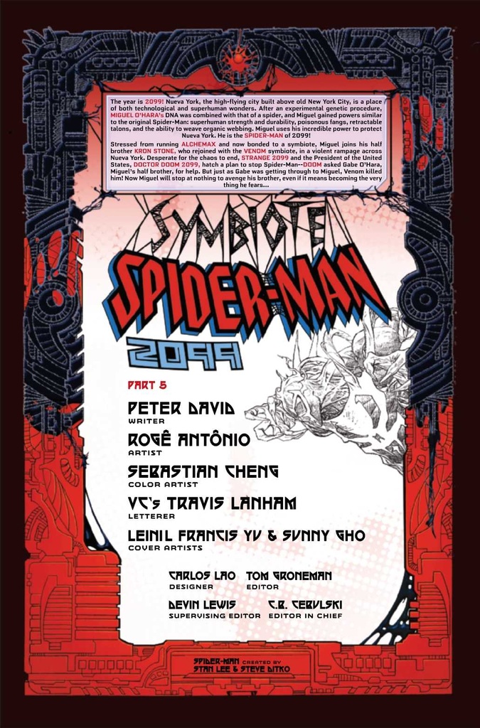 SYMBIOTE SPIDER-MAN 2099 #5 (OF 5)