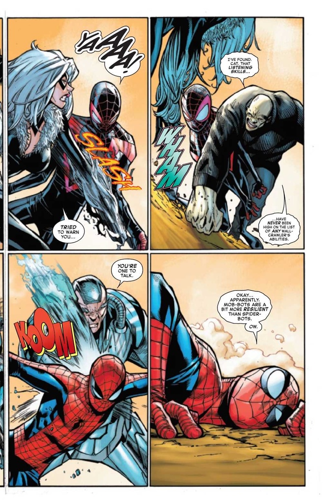 THE SPECTACULAR SPIDER-MEN #6 NIC KLEIN STORMBREAKERS VAR