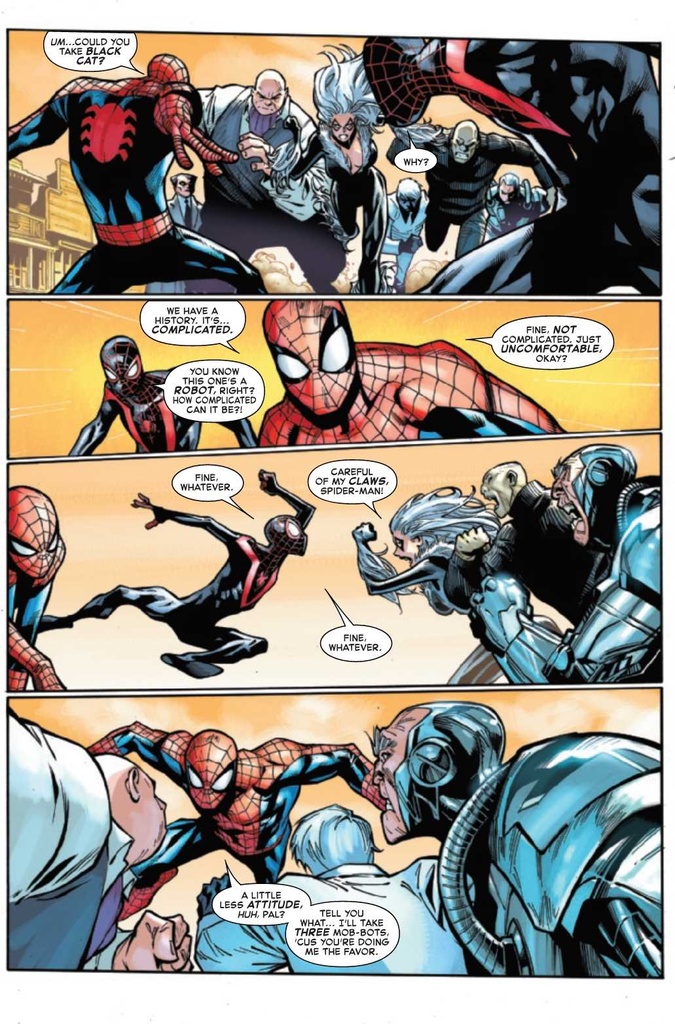 THE SPECTACULAR SPIDER-MEN #6 SHALVEY WEAPON X-TRACTION VAR