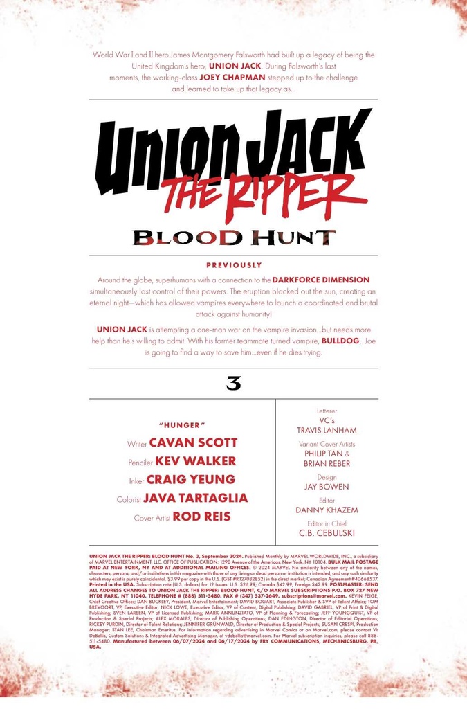 UNION JACK THE RIPPER BLOOD HUNT #3