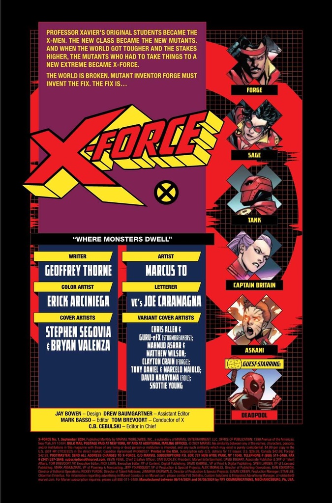 X-FORCE #1