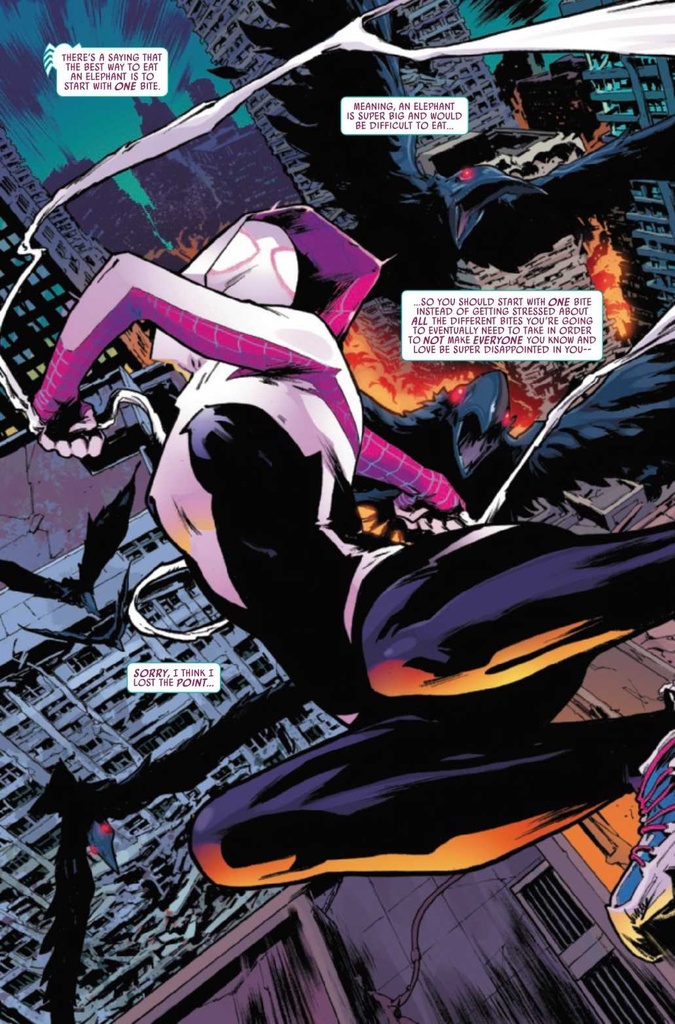 SPIDER-GWEN THE GHOST-SPIDER #4 TBD ARTIST VAR