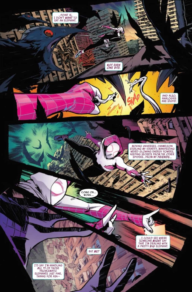 SPIDER-GWEN THE GHOST-SPIDER #4 TBD ARTIST VAR