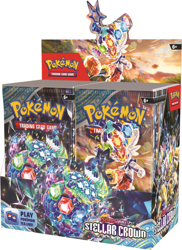 Pokémon - Scarlet & Violet 7: Stellar Crown Booster Box (36 packs)