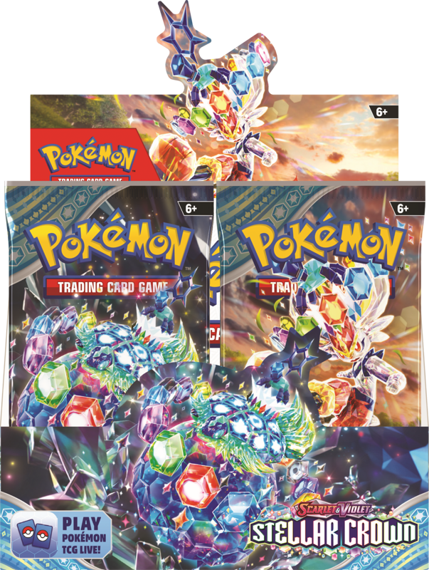 Pokémon - Scarlet & Violet 7: Stellar Crown Booster Box (36 packs)