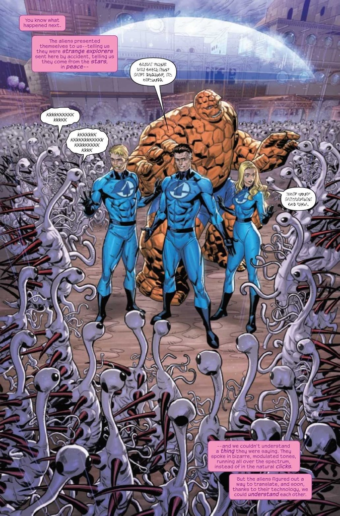 FANTASTIC FOUR #25 GREG LAND GODZILLA VAR