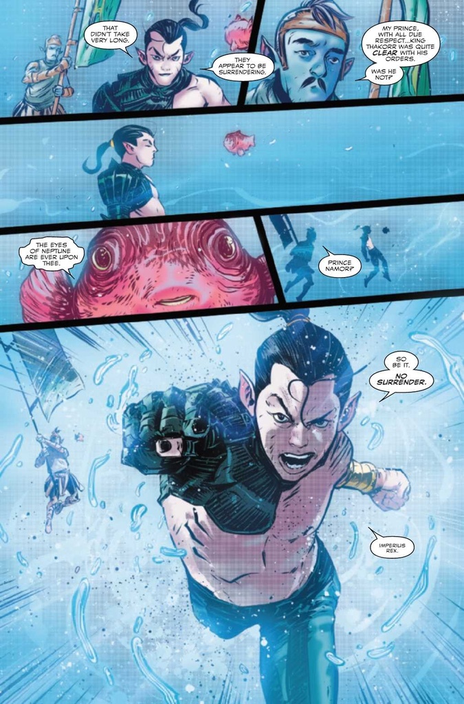 NAMOR #3 (OF 8) FABRIZIO DE TOMMASO VAR