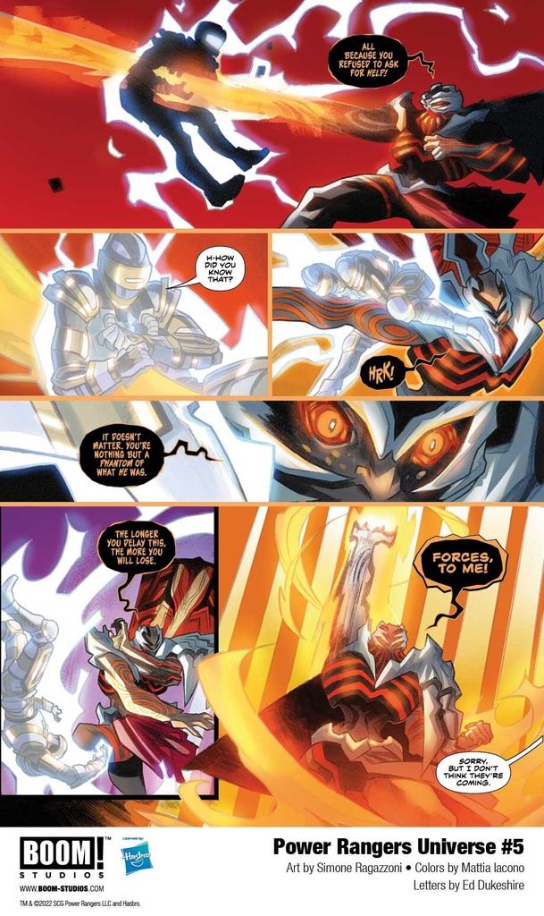 POWER RANGERS UNIVERSE #5 (OF 6) CVR A MORA (C: 1-0-0)