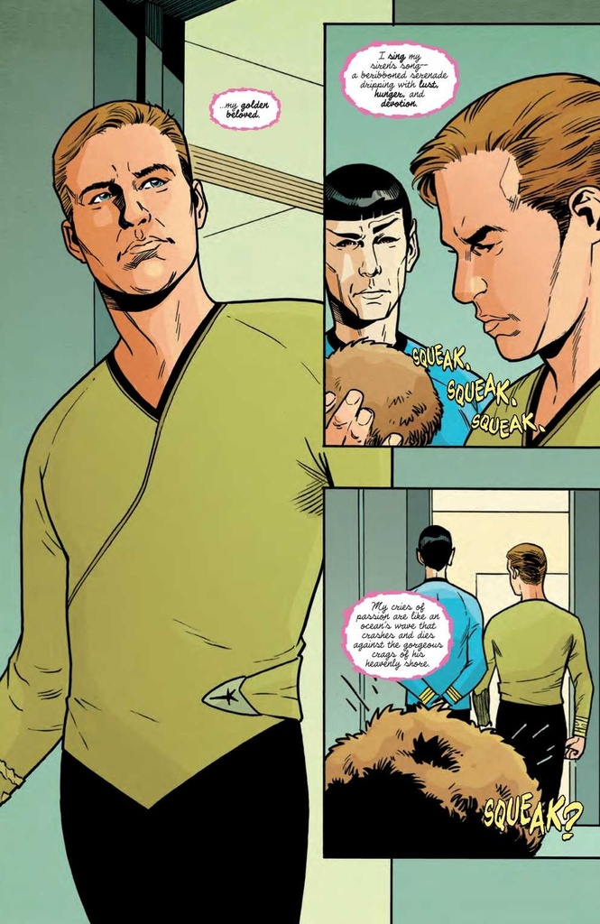 STAR TREK #500 CVR B BARTOK