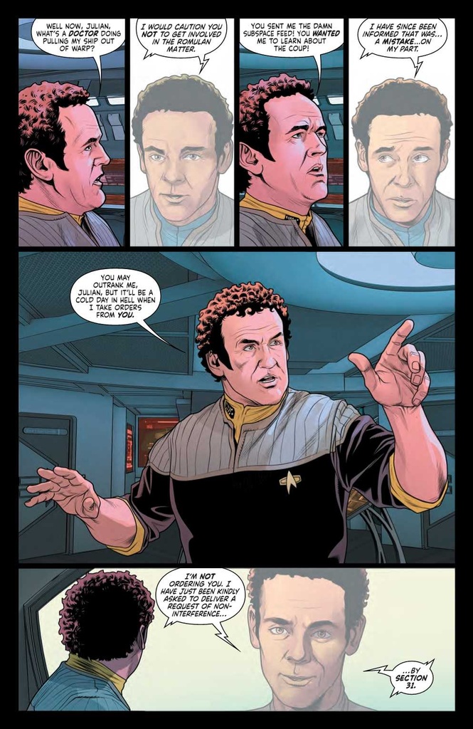 STAR TREK DEFIANT #19 CVR B MASON