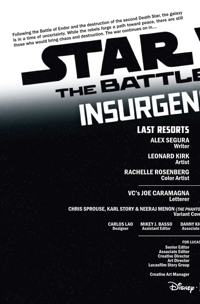 STAR WARS BATTLE OF JAKKU INSURGENCY RISING #1 (OF 4) 25TH ANN VAR