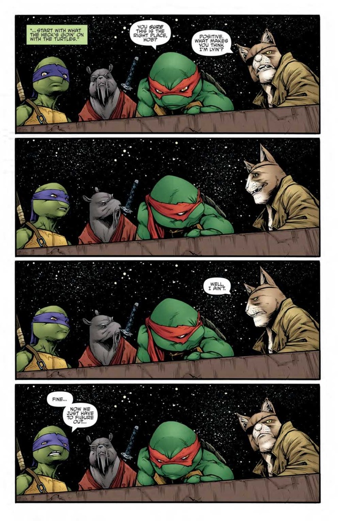 TEENAGE MUTANT NINJA TURTLES BEST OF DARK LEO ONESHOT