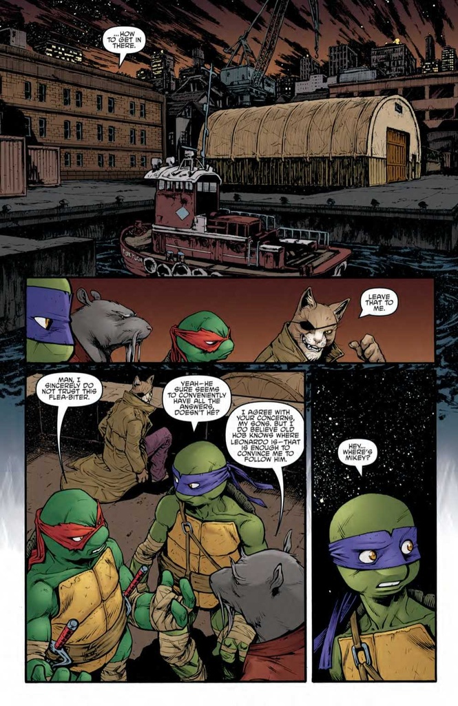 TEENAGE MUTANT NINJA TURTLES BEST OF DARK LEO ONESHOT