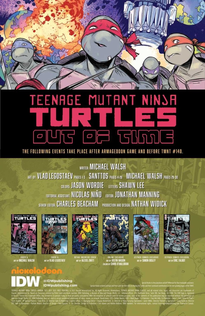 TMNT ANNUAL 2023 CVR A WALSH