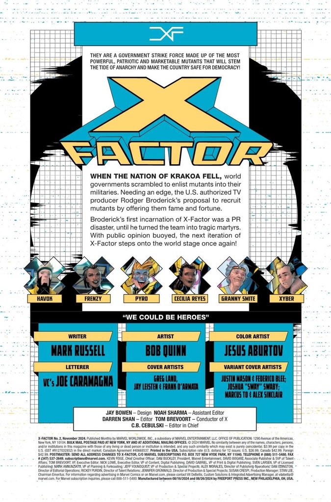 X-FACTOR #2